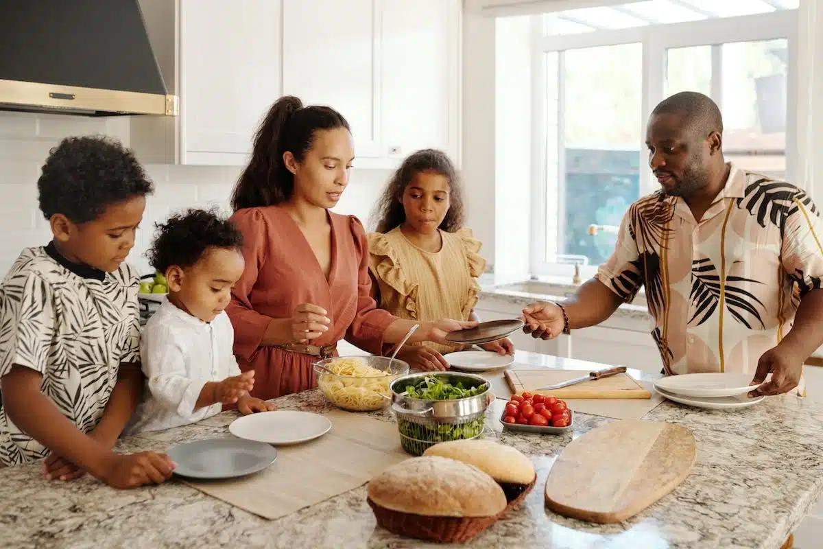famille  alimentation