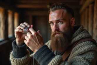 Bijoux vikings illustrant leur culture et leur histoire maritime